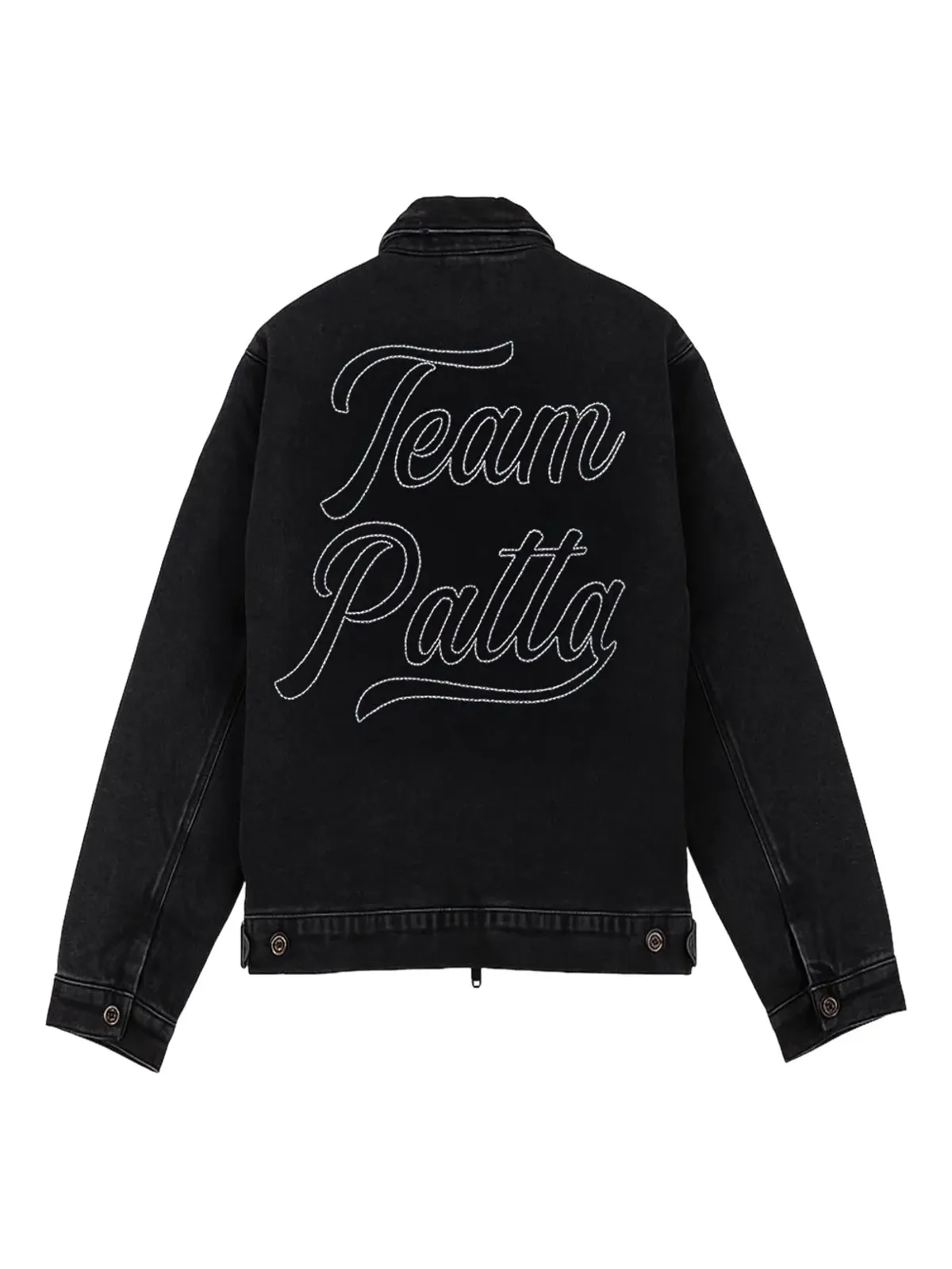 PATTA ジップファスナー ロゴ刺繍 ジャケット - 画像2