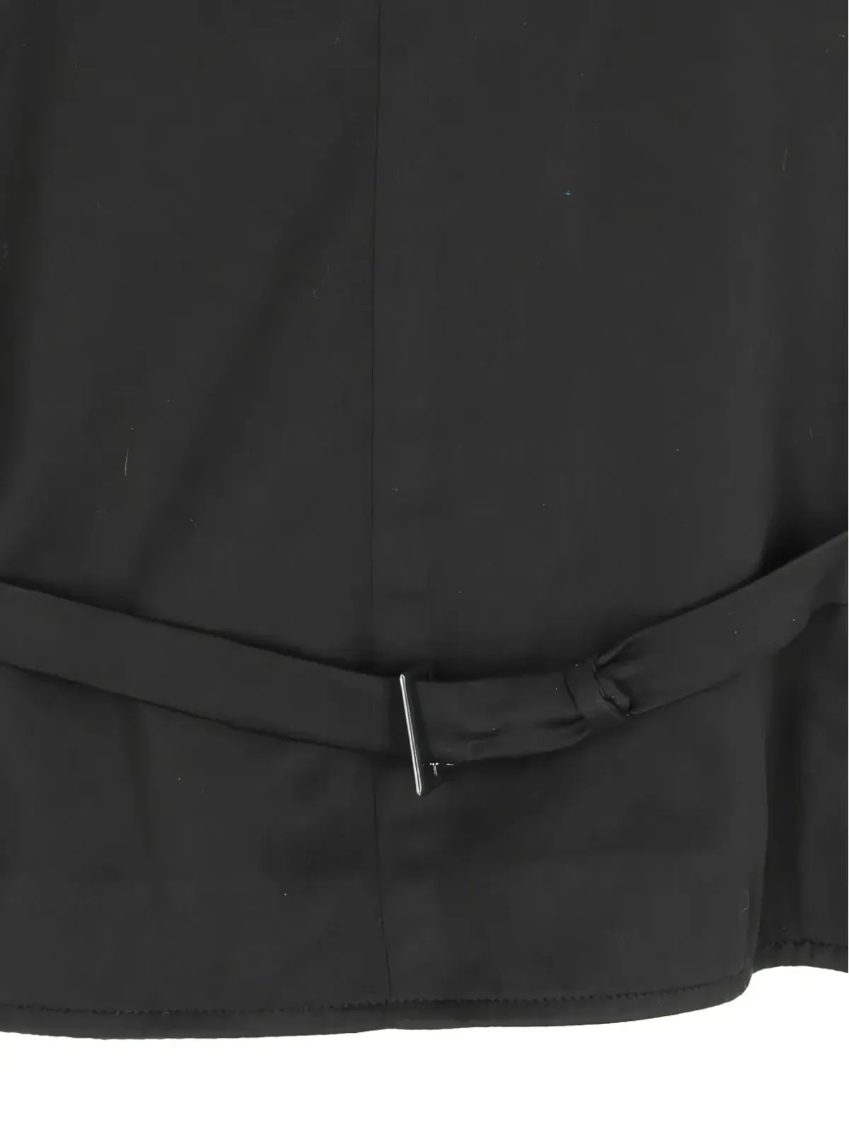 Romeo Gigli Pre-Owned 1990s ジップアップジレ（ブラック） - 画像4