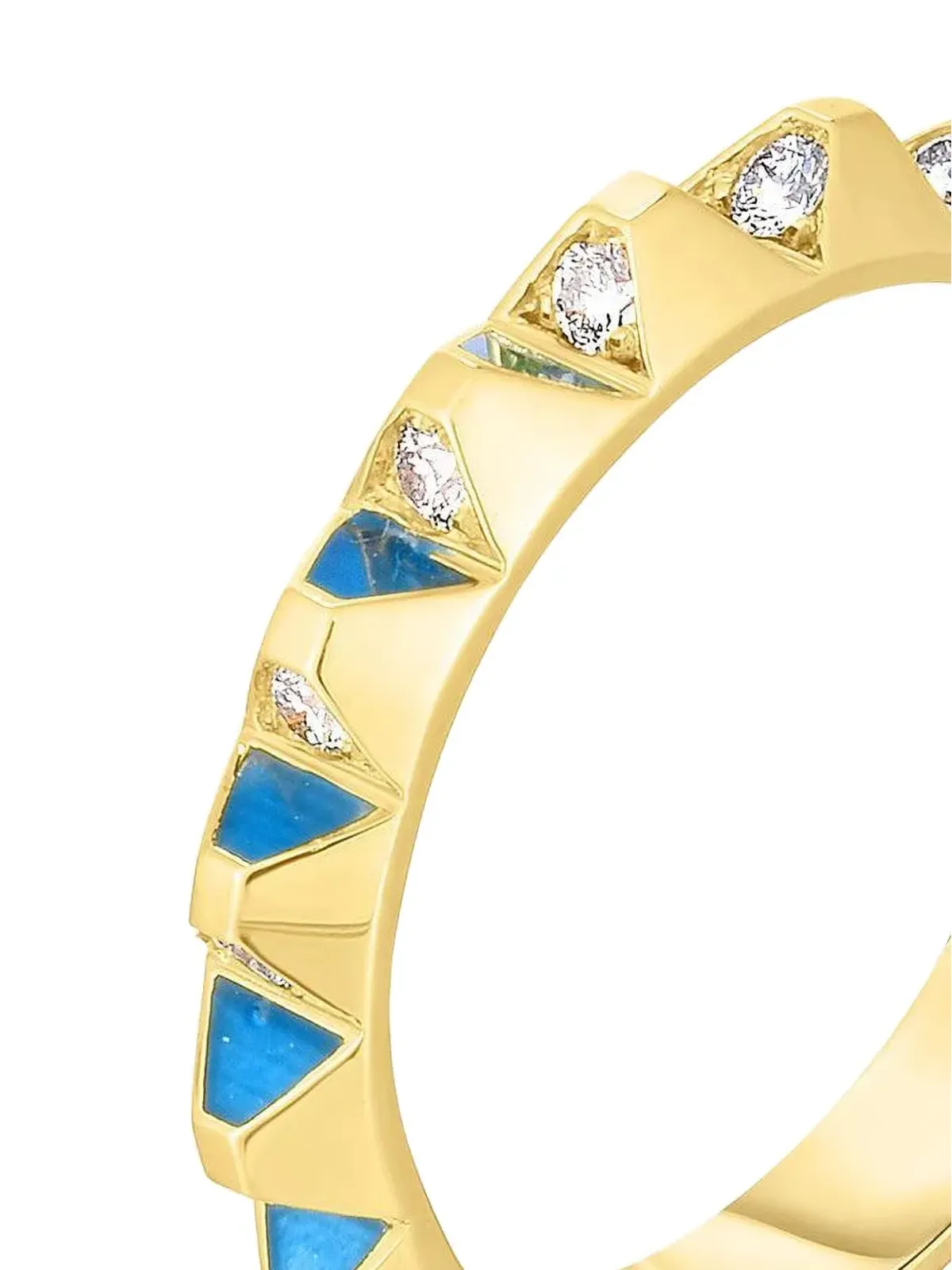 Cicada Jewelry スパイクダイヤモンドリング - 画像2