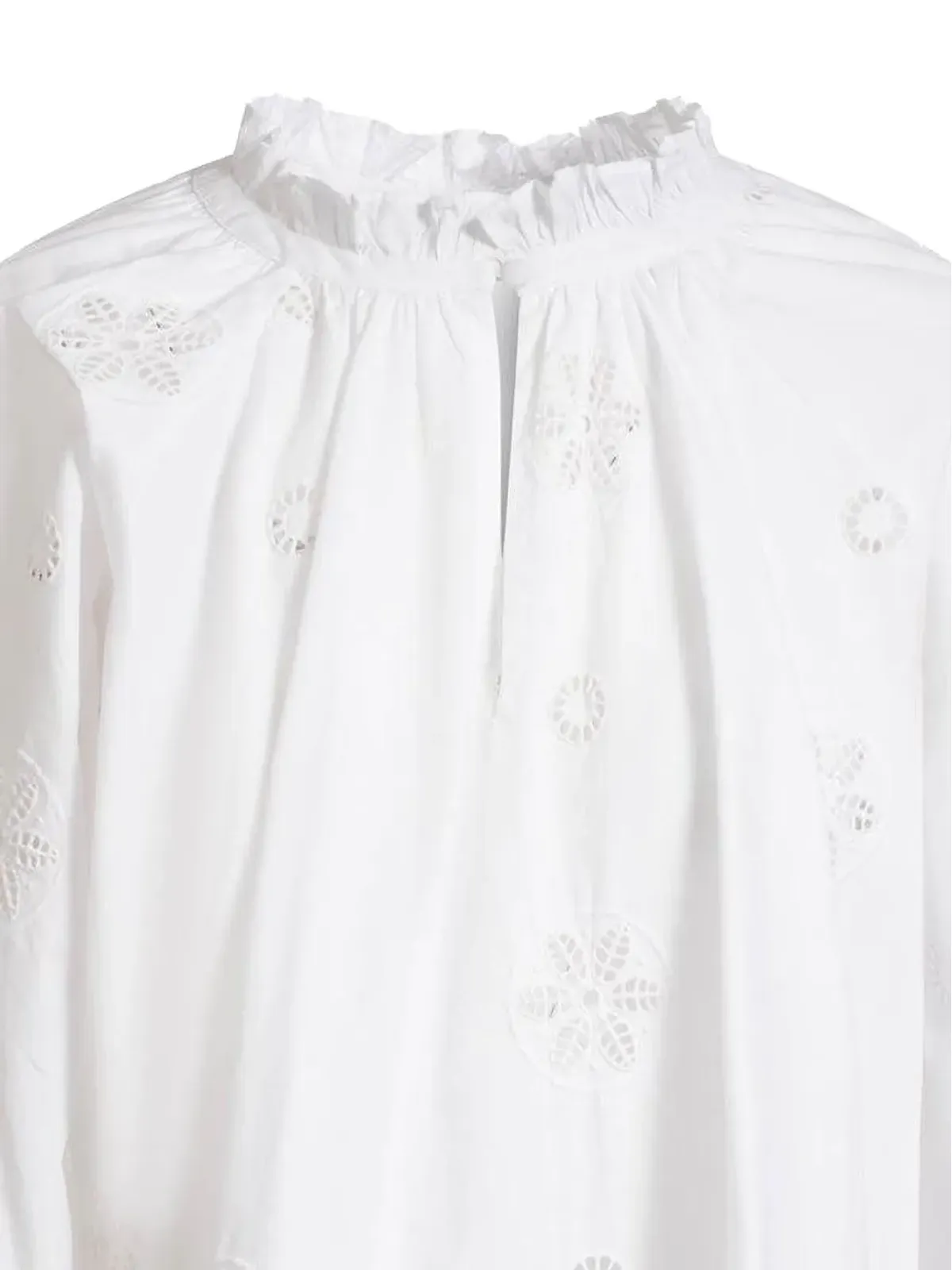 Merlette Manon broderie-anglaise blouse - 画像2