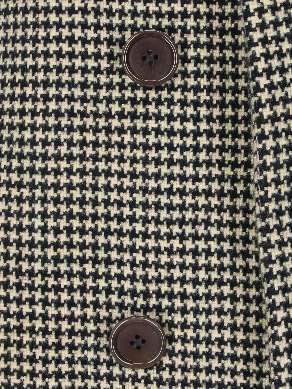 Romeo Gigli Pre-Owned 柄入りコート（ブラウン） - 画像4
