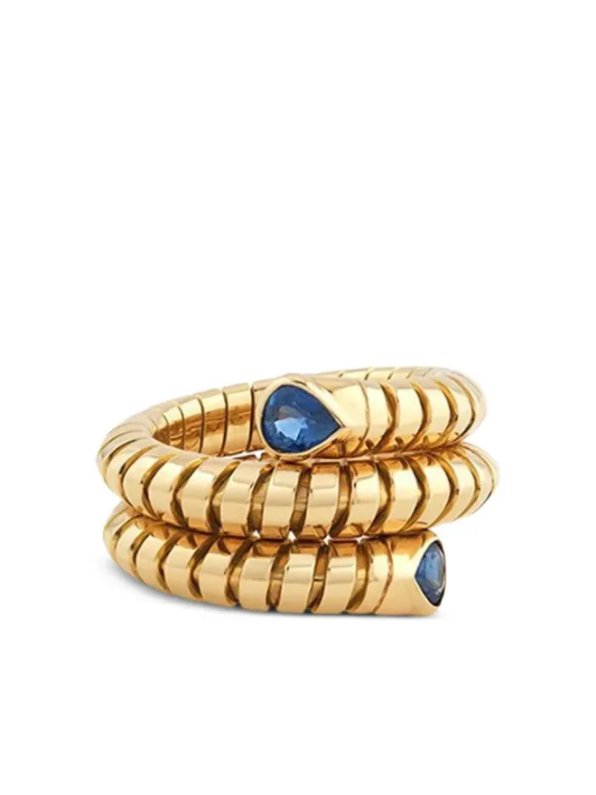 MARINA B MARINA B 18K イエローゴールド サファイア トリソラ リングの商品画像