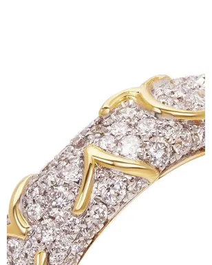MARINA B 18K イエローゴールド Ondine ダイヤモンド リング - サムネイル2