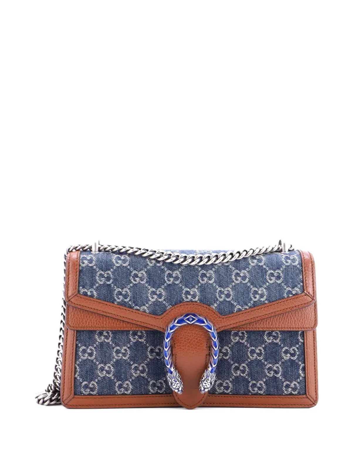 Gucci Pre-Owned ディオニュソス バッグ GGデニム スモール ショルダーバッグ - ブルー - 画像2