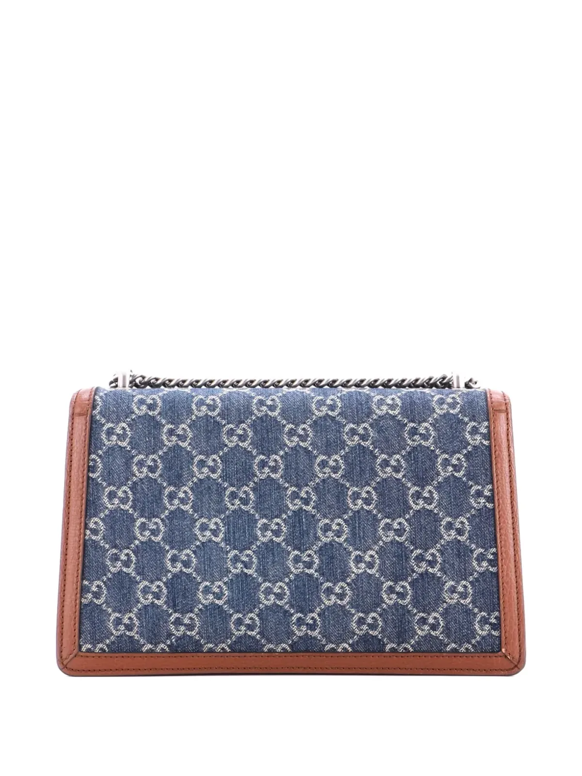 Gucci Pre-Owned ディオニュソス バッグ GGデニム スモール ショルダーバッグ - ブルー - 画像3