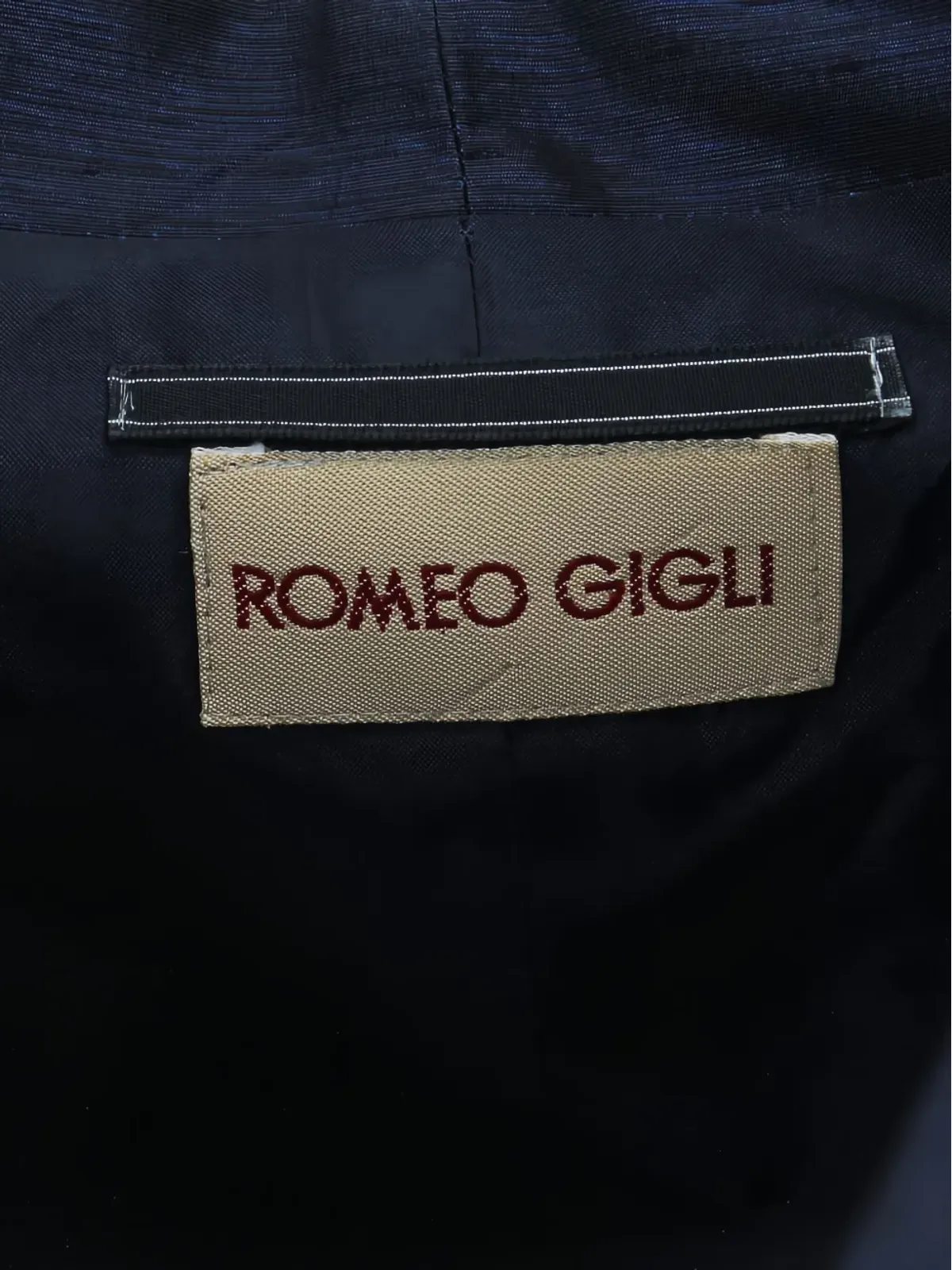 Romeo Gigli Pre-Owned 1990年代 シルク ウェストコート - 画像5