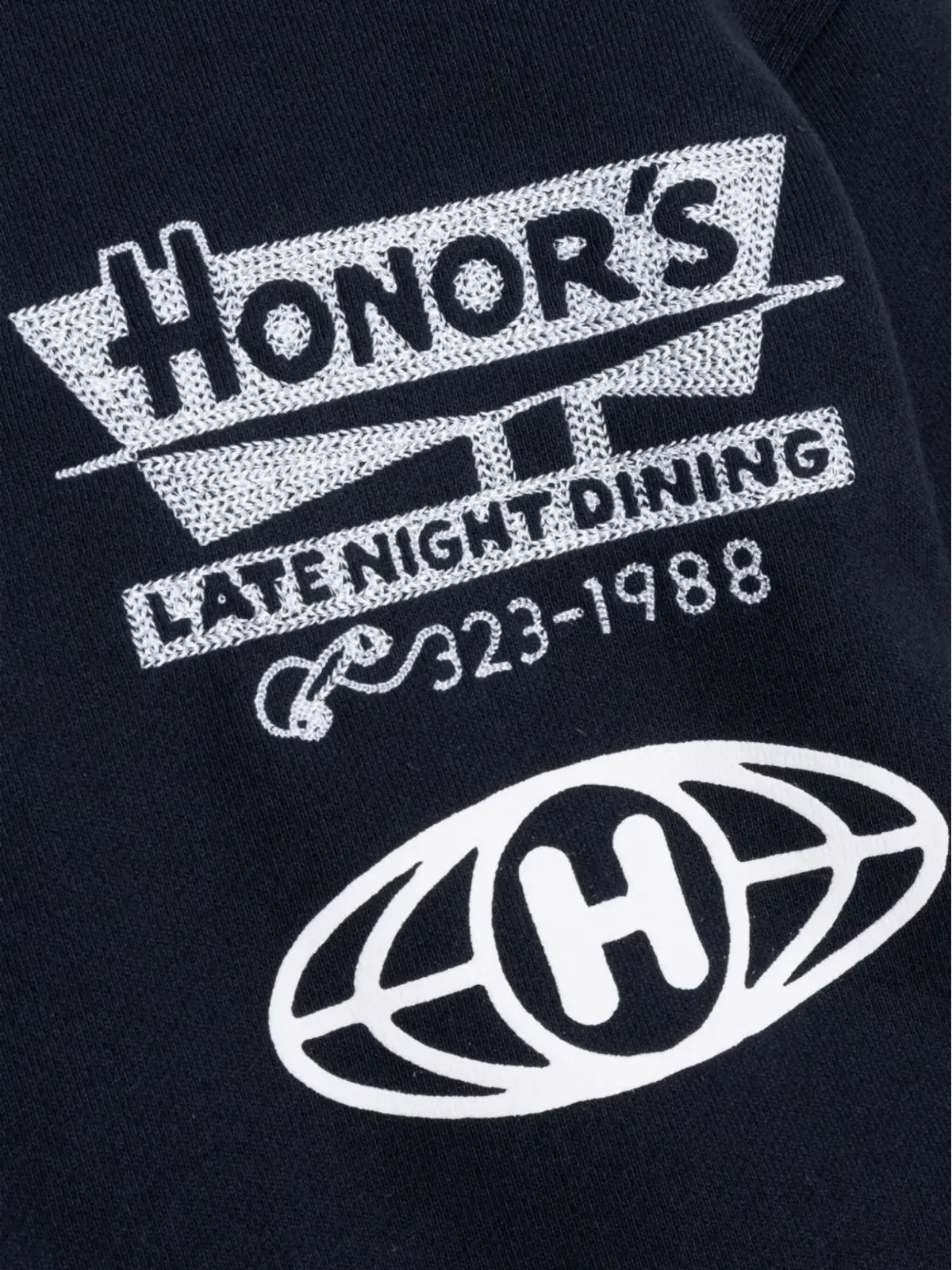Honor The Gift ロゴ クルーネック Tシャツ - ブラック - 画像3