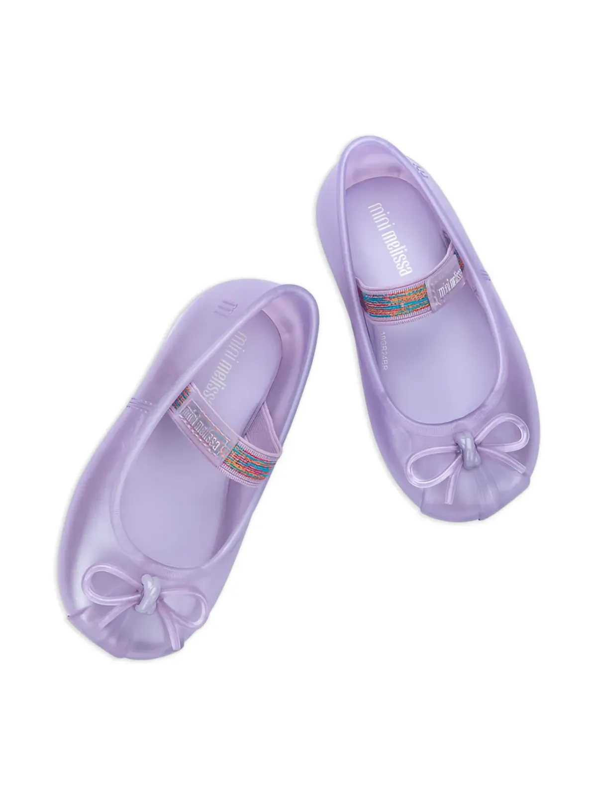 Mini Melissa ソフィー リボン付きバレエフラット - 画像4