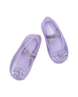 Mini Melissa ソフィー リボン付きバレエフラット - サムネイル4