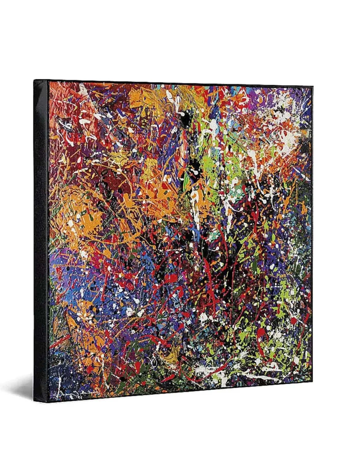 EGAN Non E Pollock Rosso 絵画風ウォールペーパー - 画像2