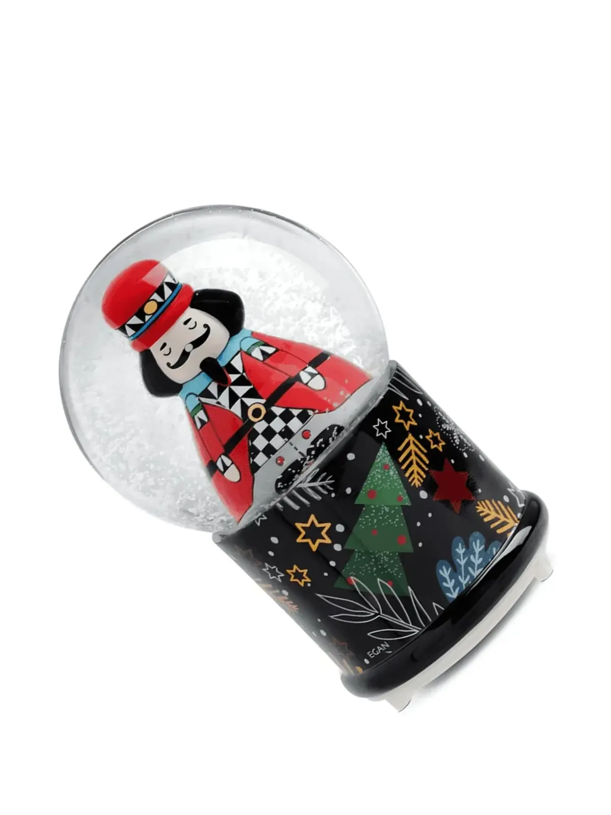 EGAN ナットクラッカー クリスマス スノーグローブ - 画像2