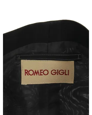 Romeo Gigli Pre-Owned 1990s シングルブレスト パターン ウエストコート - サムネイル5