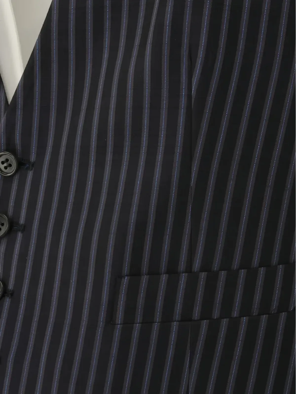 Romeo Gigli Pre-Owned 1990年代ストライプ柄ベスト - 画像3