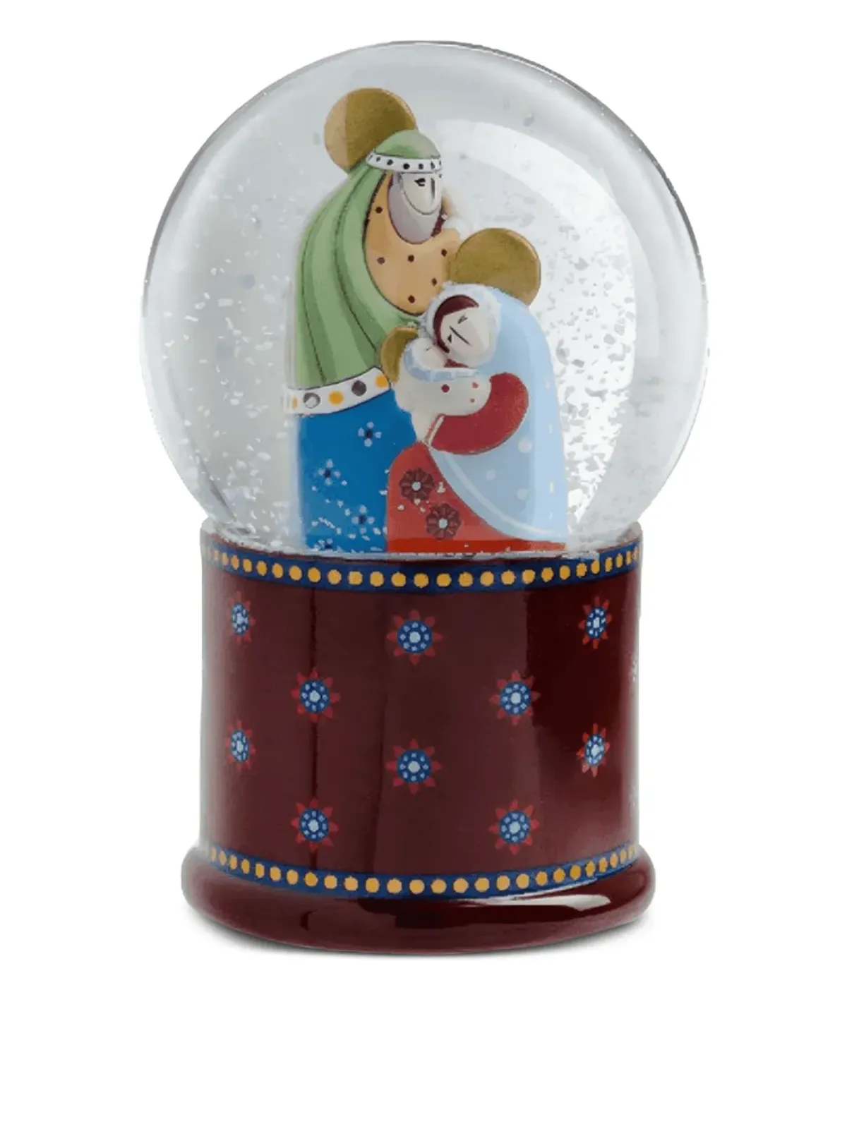 EGAN クリスマス スノーグローブ - レッド - 画像1