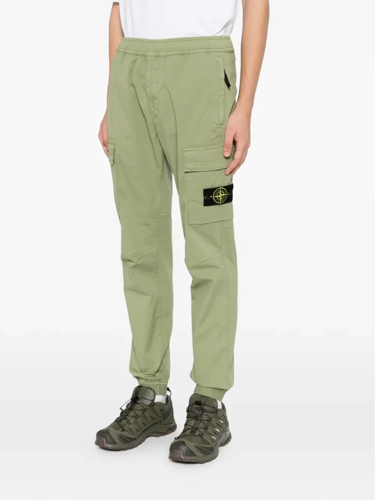 Stone Island パンタローネ テーパード トラックパンツ - 画像3