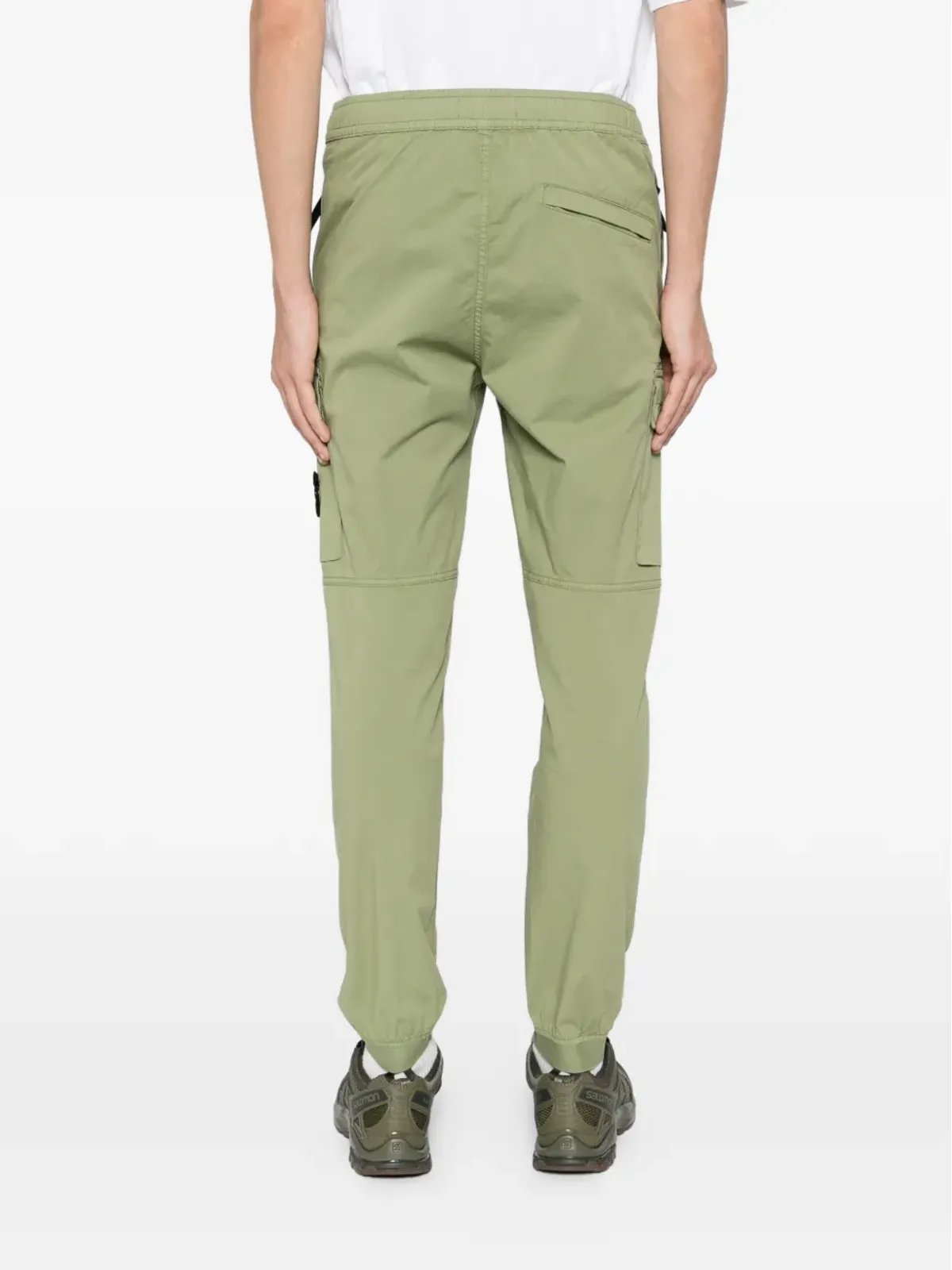 Stone Island パンタローネ テーパード トラックパンツ - 画像4