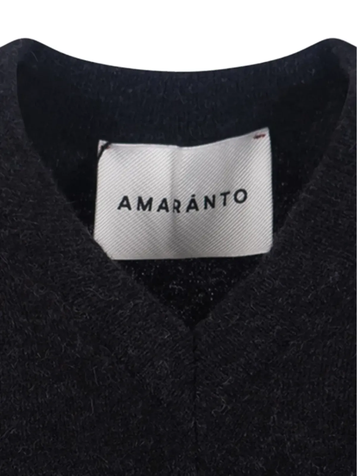 AMARANTO Vネックベスト - 画像3