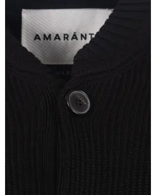 AMARANTO ボタン付きクルーネックカーディガン - サムネイル3