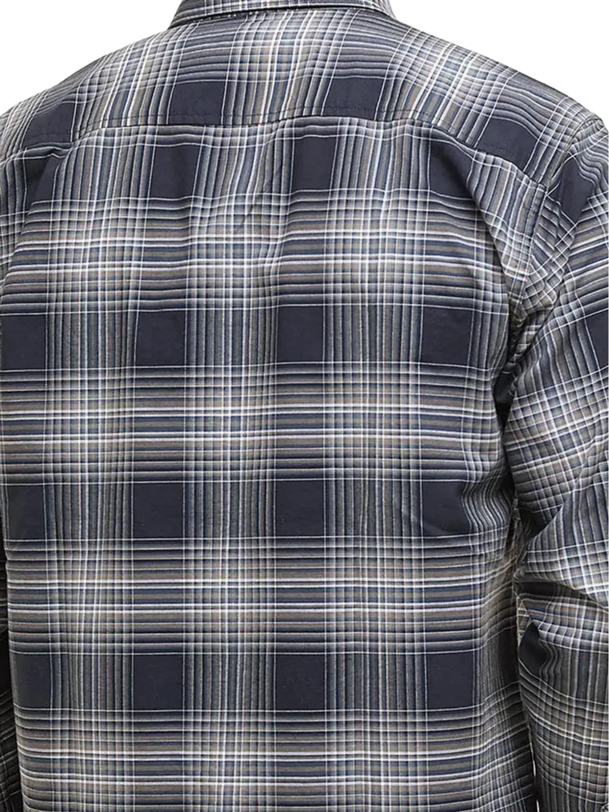 Barbour International チェック柄ポケットシャツ - ブルー - 画像4