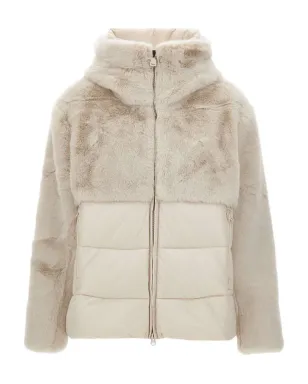 Blauer フェイクファー・キルティングジャケット - サムネイル1
