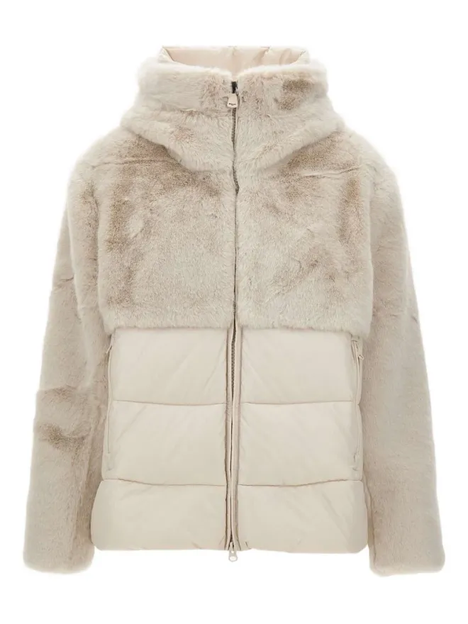 Blauer Blauer フェイクファー・キルティングジャケットの商品画像