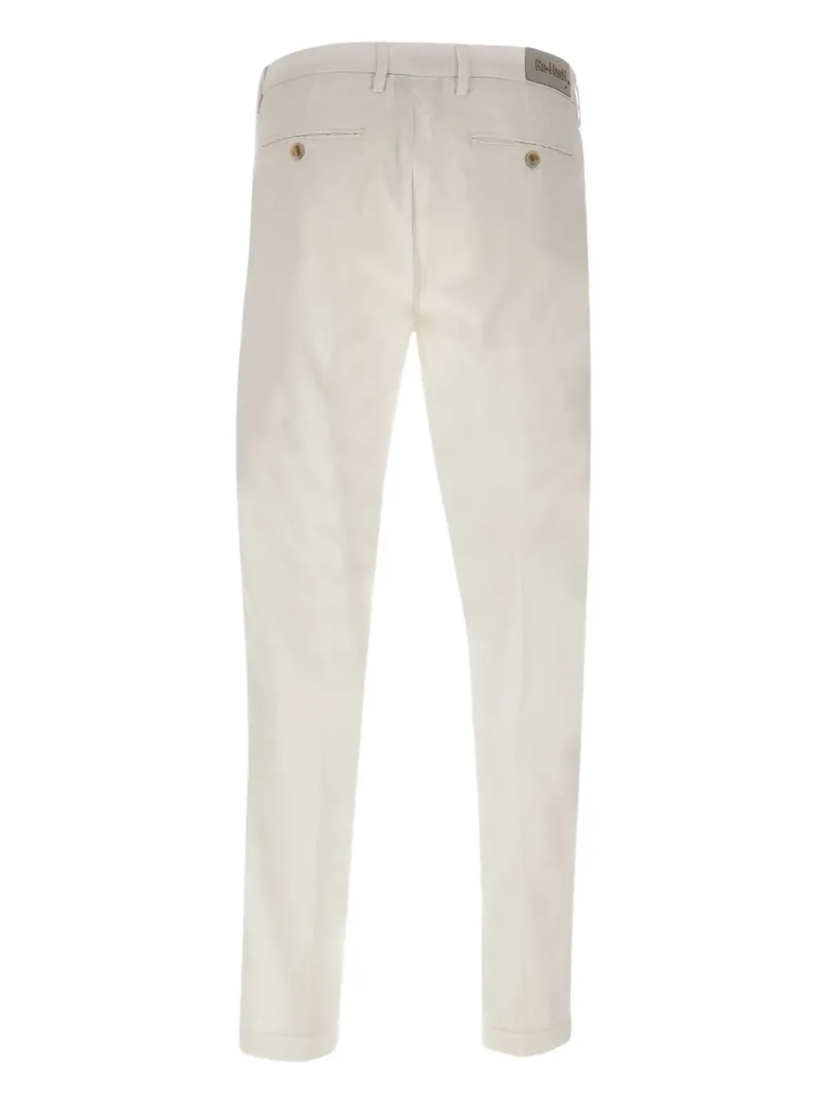 Re-Hash logo button chinos trousers - 画像2