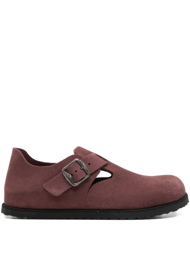 Birkenstock 1774 BIRKENSTOCK 1774 ベルリン London スエード ダービーシューズ - レッドの商品画像