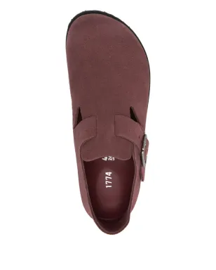 BIRKENSTOCK 1774 ベルリン London スエード ダービーシューズ - レッド - サムネイル4