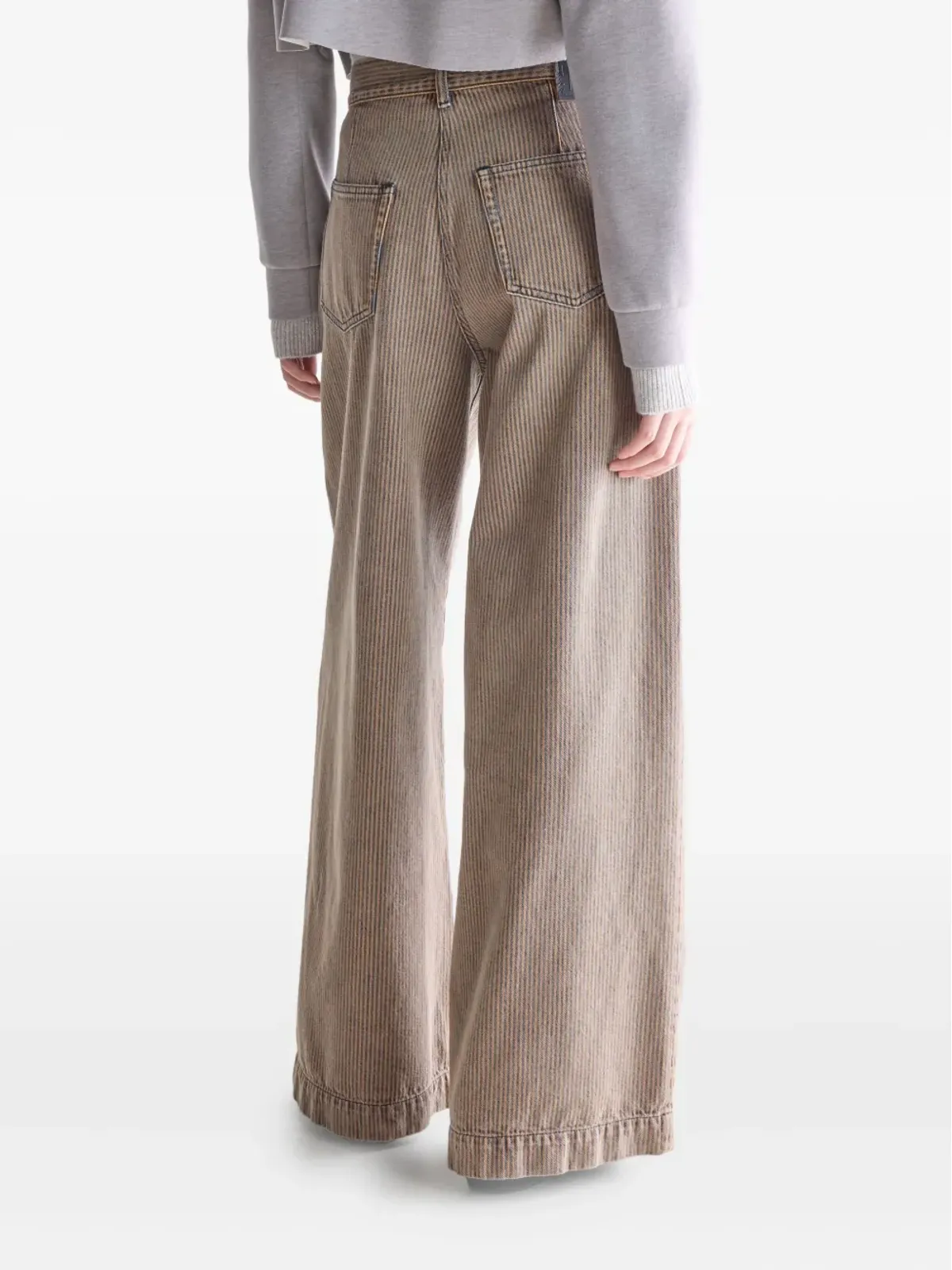 Bellerose コーデュロイデニム ジーンズ N.74 ブラウン - 画像3