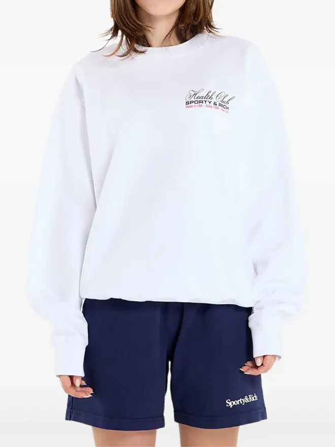 Sporty & Rich Sporty & Rich クルーネックセーター - ホワイトの商品画像