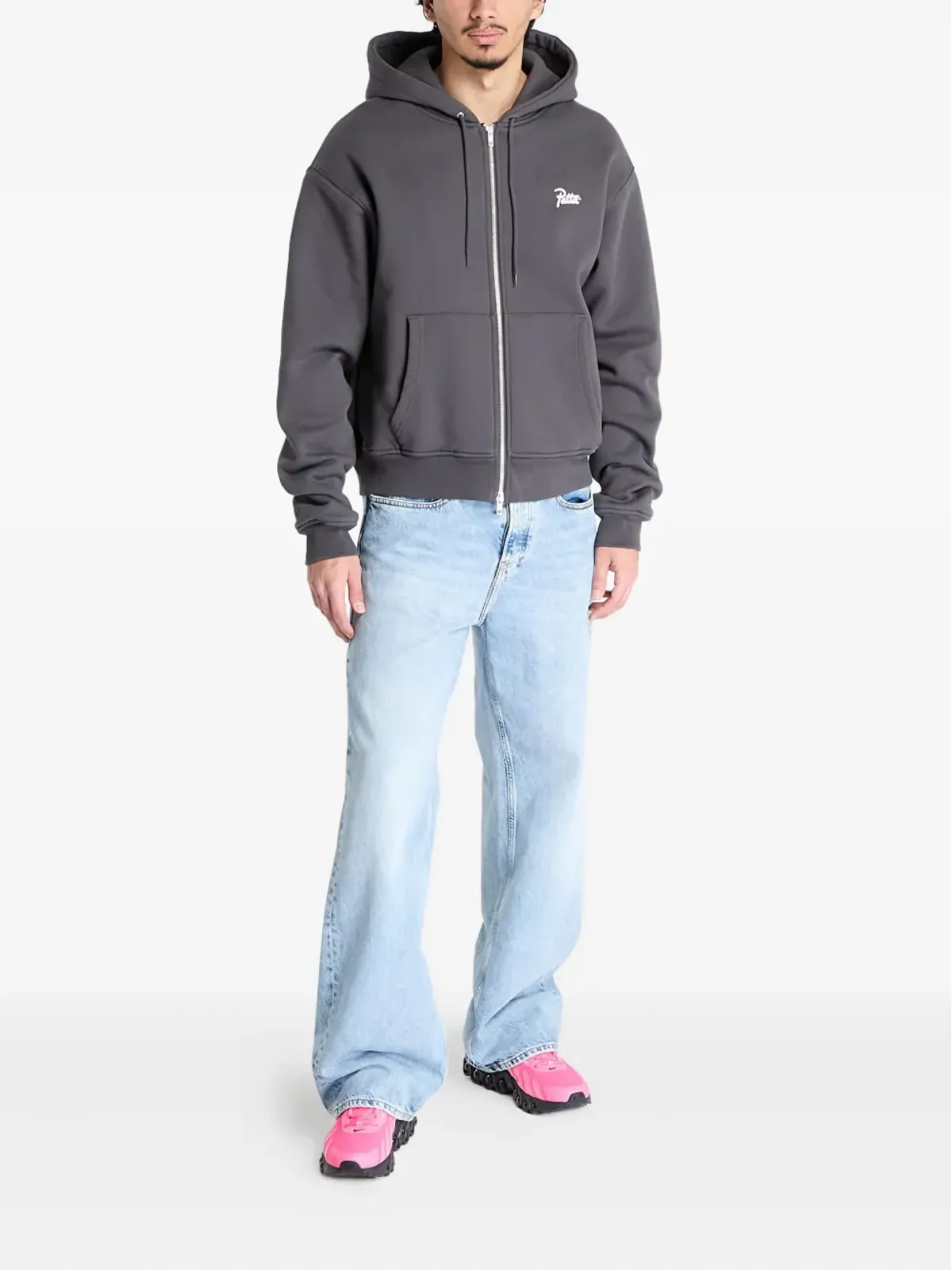 PATTA ジップファスナー付きフーディー - 画像2