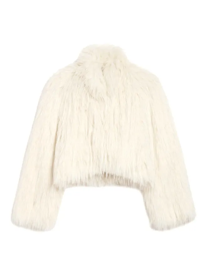 Apparis Apparis Ginette fringed jacket - Whiteの商品画像