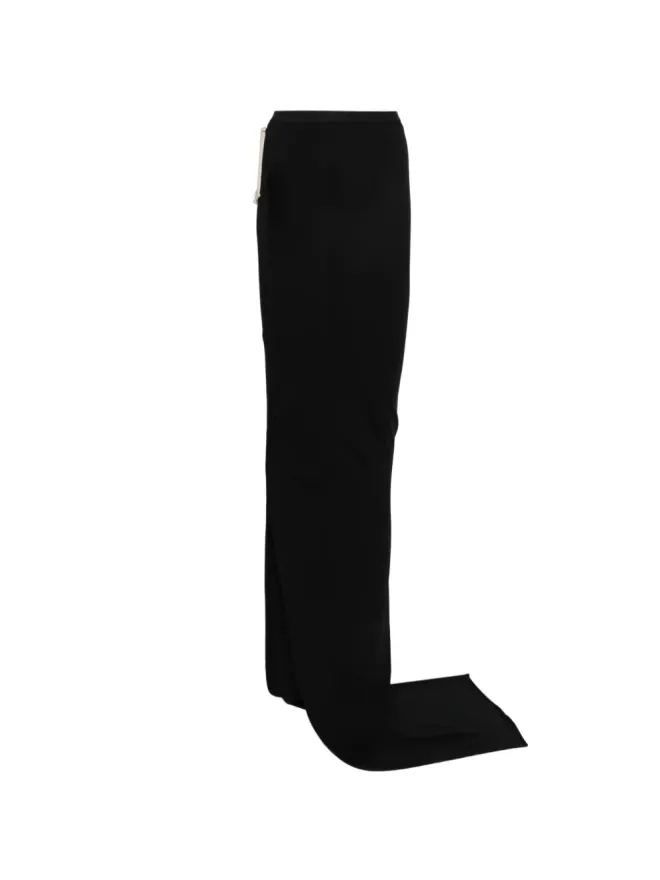 Rick Owens Rick Owens ドローストリング マキシスカートの商品画像