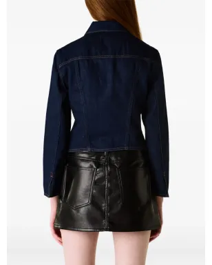 AGOLDE In Rinse buttoned contoured jacket - Blue - サムネイル3