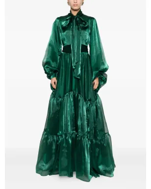 MIAU by Clara Rotescu Hernandez dress - Green - サムネイル2