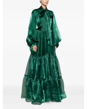 MIAU by Clara Rotescu Hernandez dress - Green - サムネイル3