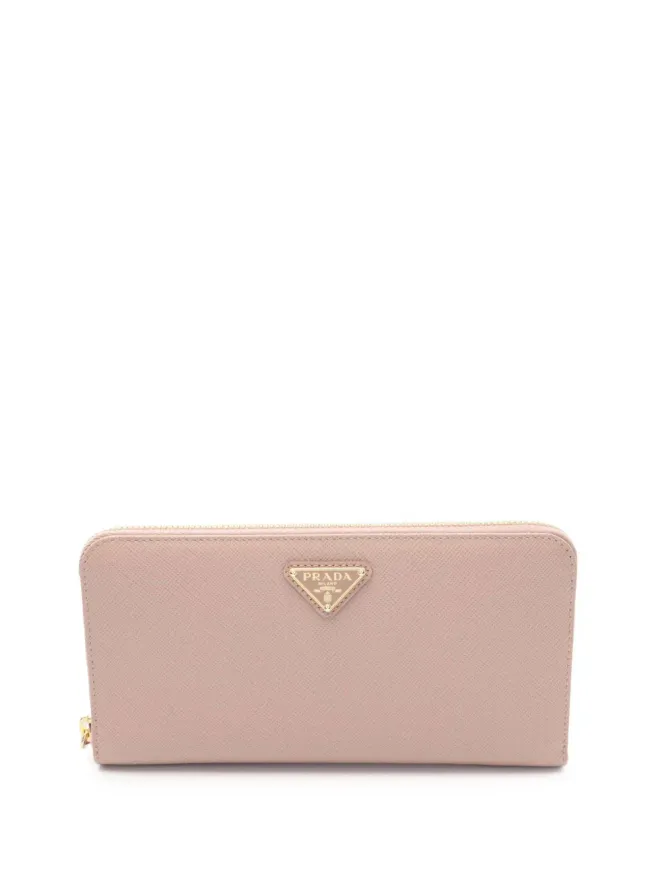 Prada Pre-Owned Prada ビンテージ 2013-2025 サフィアーノ トライアングル ロゴ 長財布の商品画像