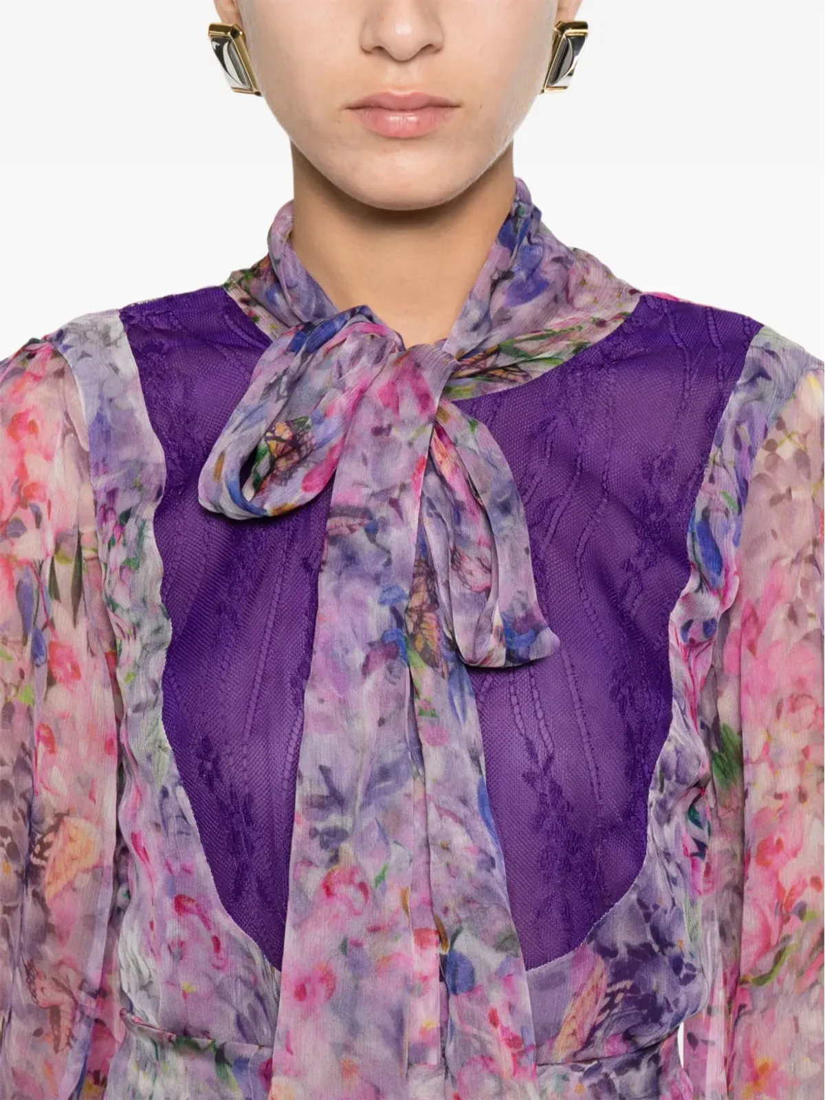 MIAU by Clara Rotescu Suarez dress - Purple - 画像5