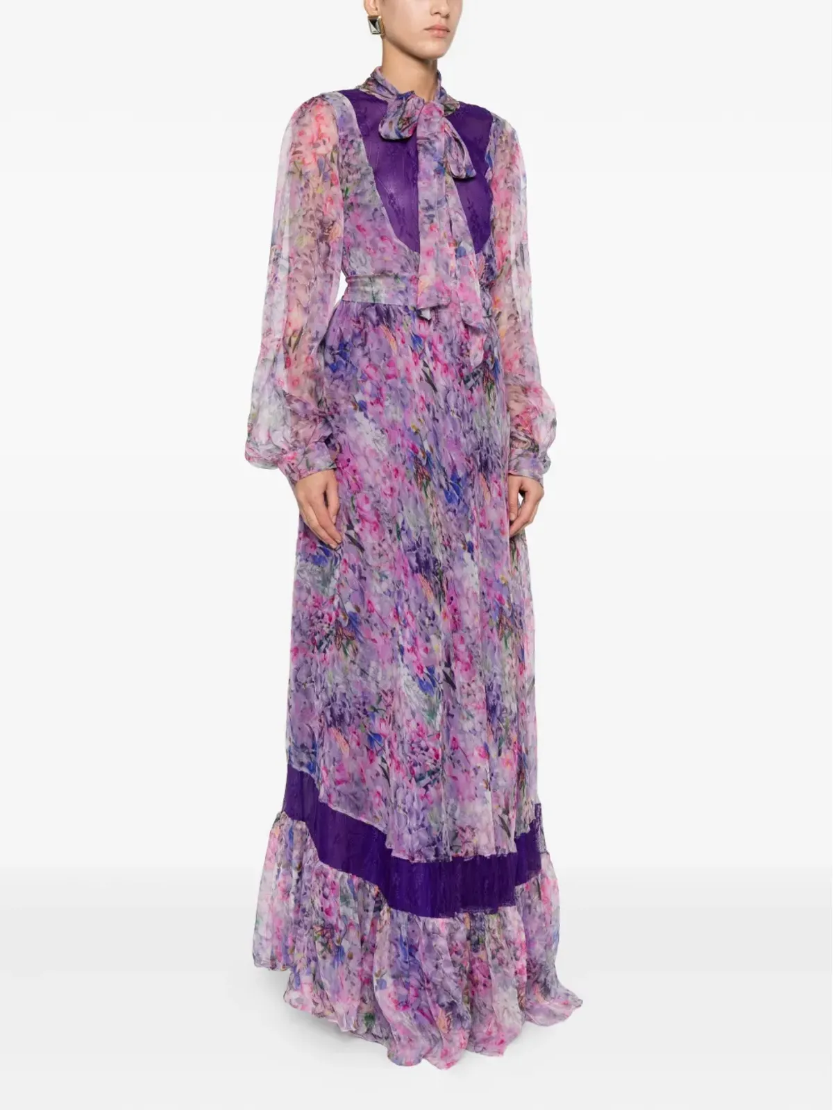 MIAU by Clara Rotescu Suarez dress - Purple - 画像3