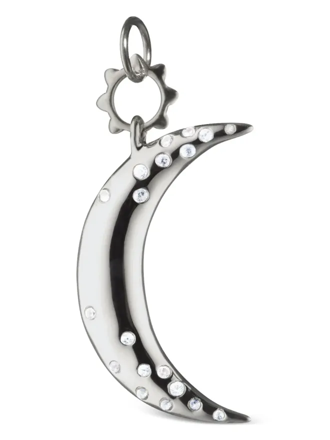 MONICA RICH KOSANN MONICA RICH KOSANN 白サファイアのムーンペンダントの商品画像