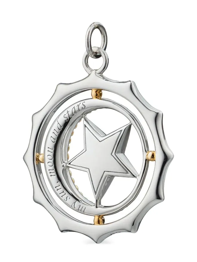 MONICA RICH KOSANN MONICA RICH KOSANN マイ サンムーン アンド スターズ エンベリッシュド ペンダントの商品画像