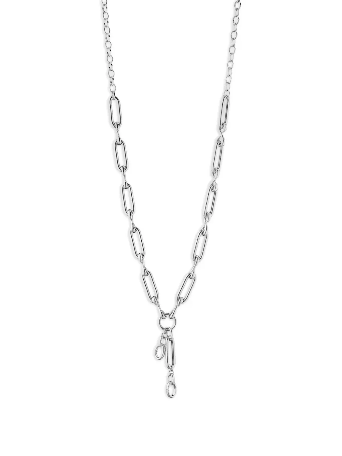 MONICA RICH KOSANN Infinity Classic Link chain necklace - Silver - 画像1