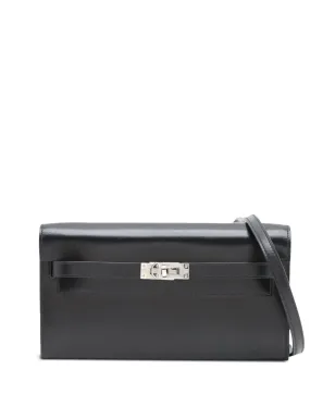 Hermès ビンテージ 2023 タデラクト ケリー To Go ウォレット クロスボディバッグ ブラック - サムネイル1