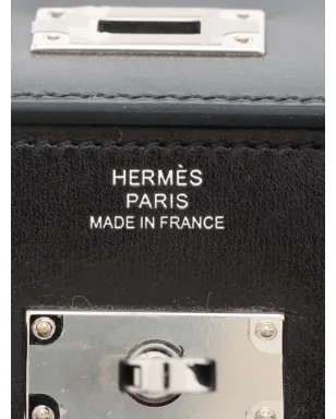 Hermès ビンテージ 2023 タデラクト ケリー To Go ウォレット クロスボディバッグ ブラック - サムネイル2