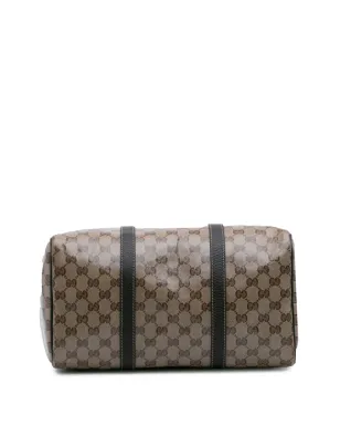 Gucci ビンテージ ボストンバッグ ブラウン - サムネイル4