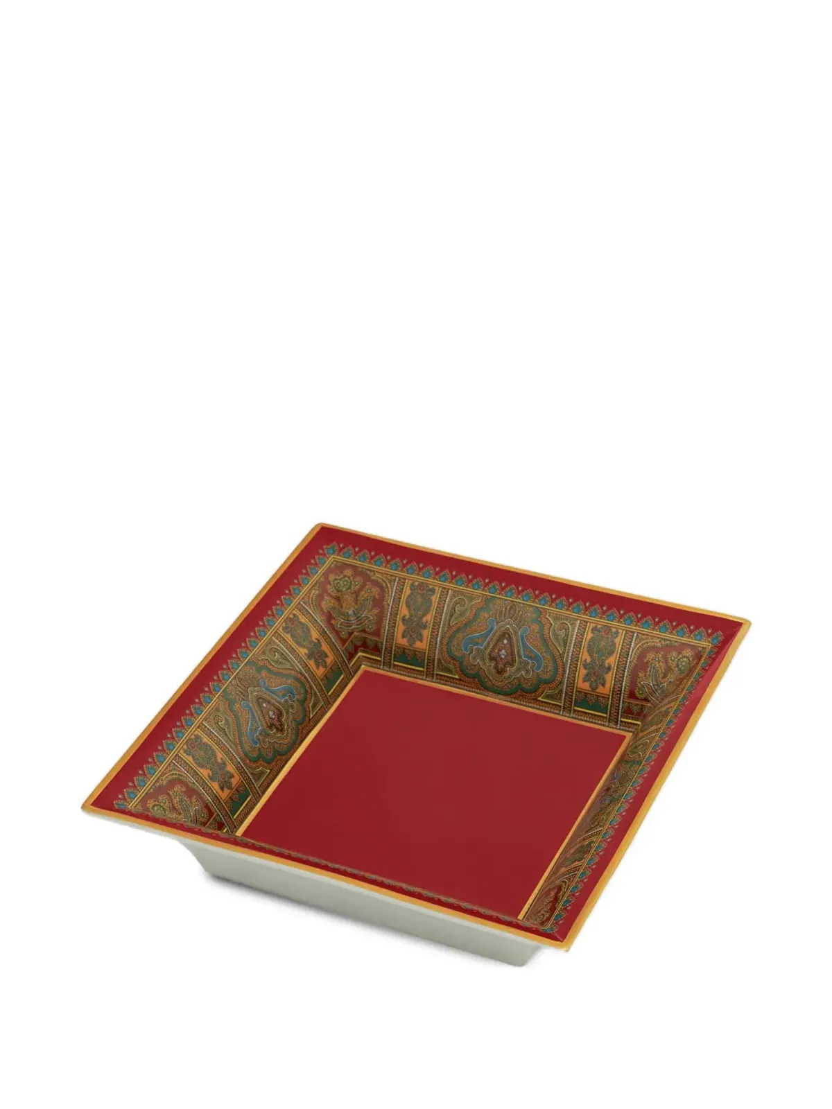 ETRO HOME ペイズリー柄ポーセリン製トレイ - 画像2