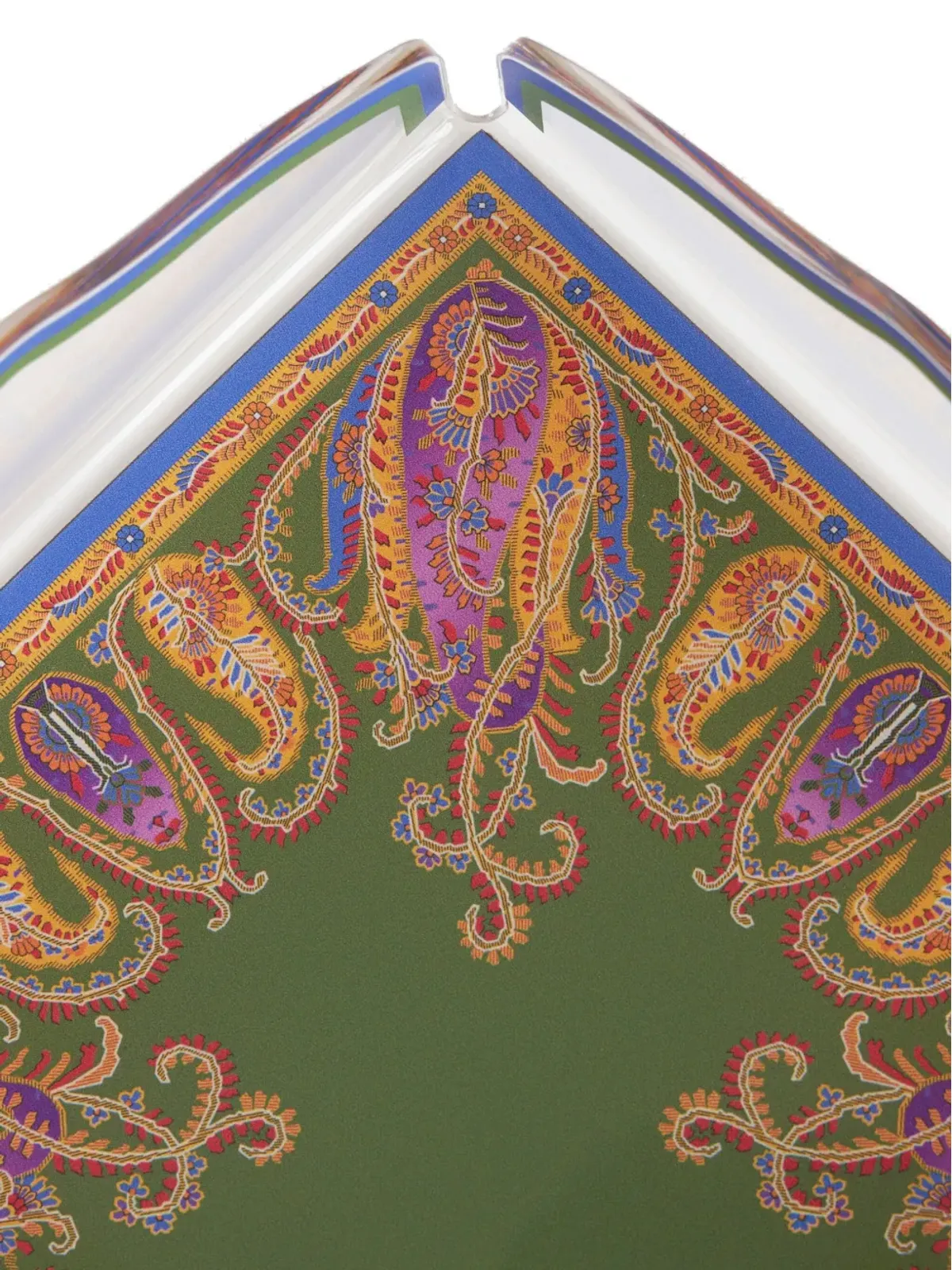 ETRO HOME ペイズリー柄スクエアトレイ - 画像3