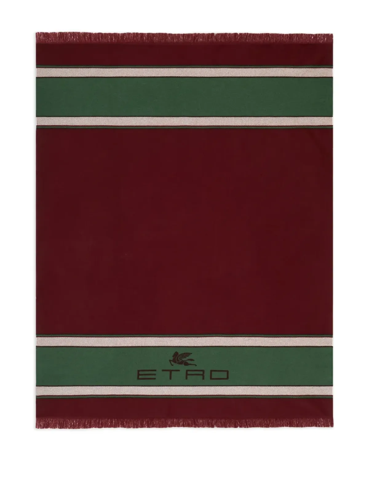 ETRO HOME ロゴディテール ブランケット - 画像1