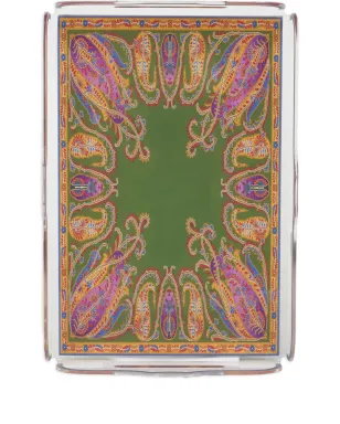 ETRO HOME ペイズリーパターンの長方形トレイ - サムネイル1