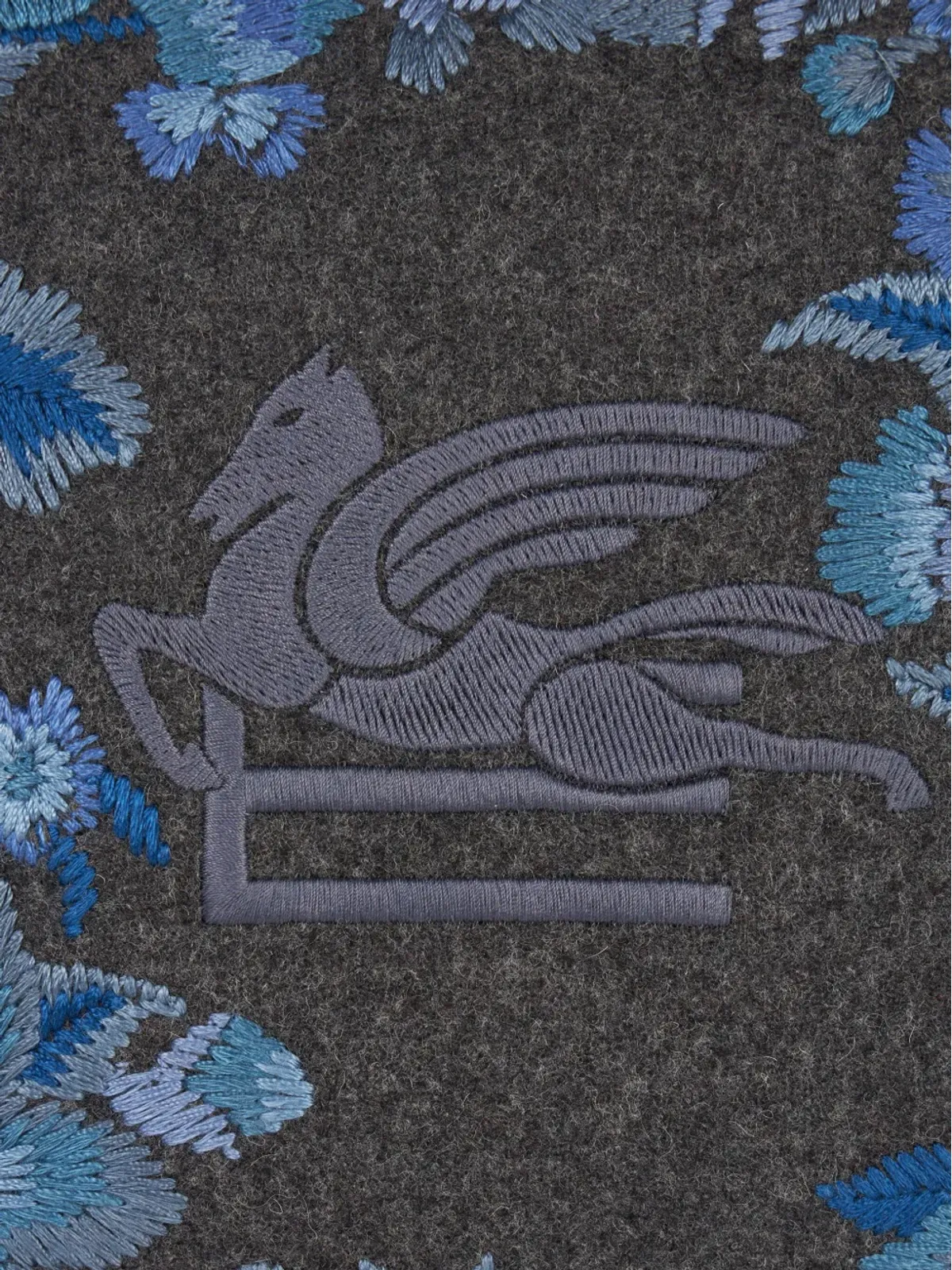 ETRO HOME 刺繍花柄クッション - 画像3